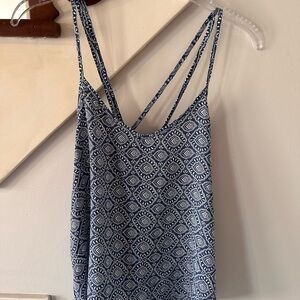 Hollister Navy Geometric Camisole